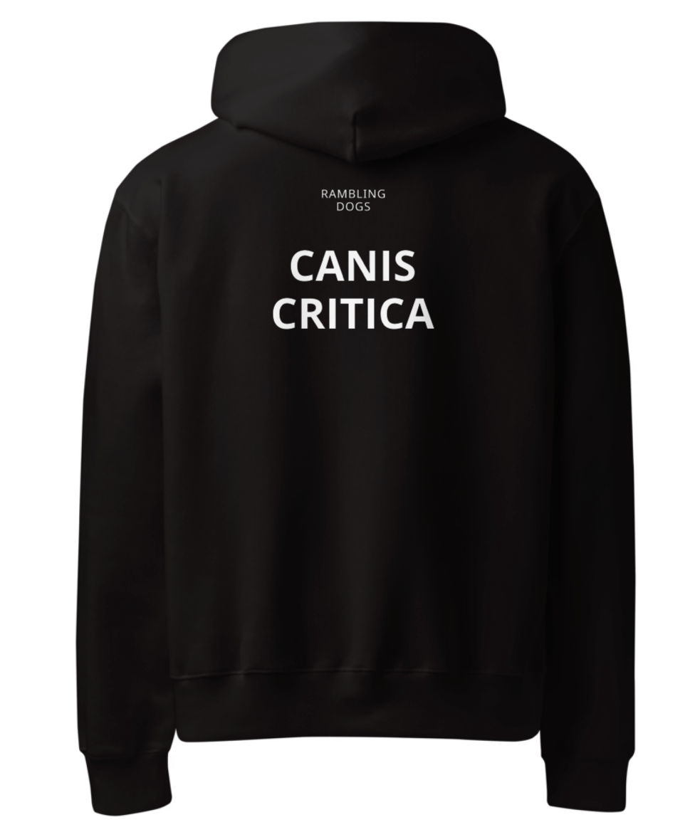 RAMBLING DOGS FEAT CANIS CRITICA / KOBA — YOU ARE NOT MAD ENOUGH / HOODIE